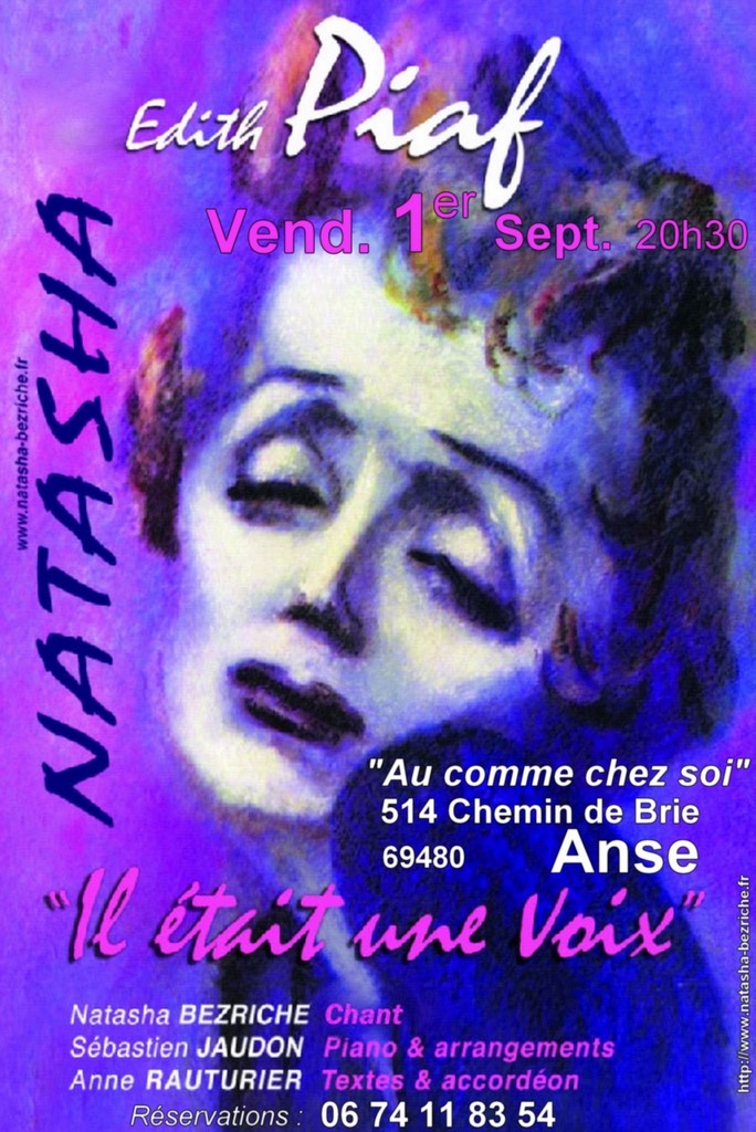 Récital Edith Piaf à Anse