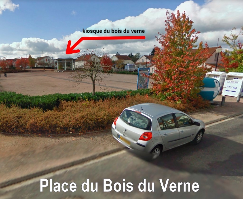 Kiosque de la place du bois Verne- Monceau