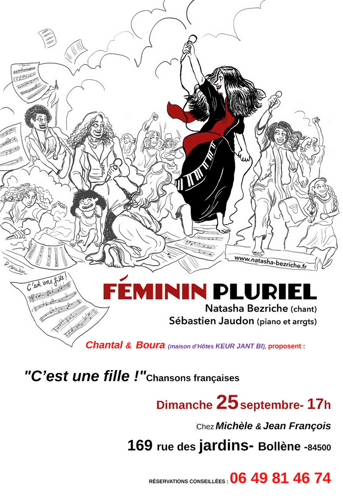 récital féminin pluriel 25/09/2022