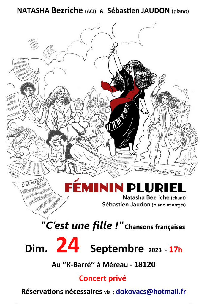 récital féminin pluriel 24/09/2023