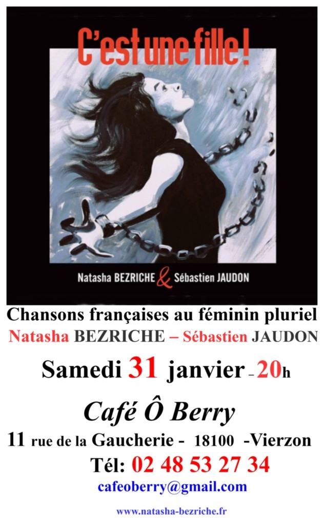 affiche chanson française 31 janvier 2026