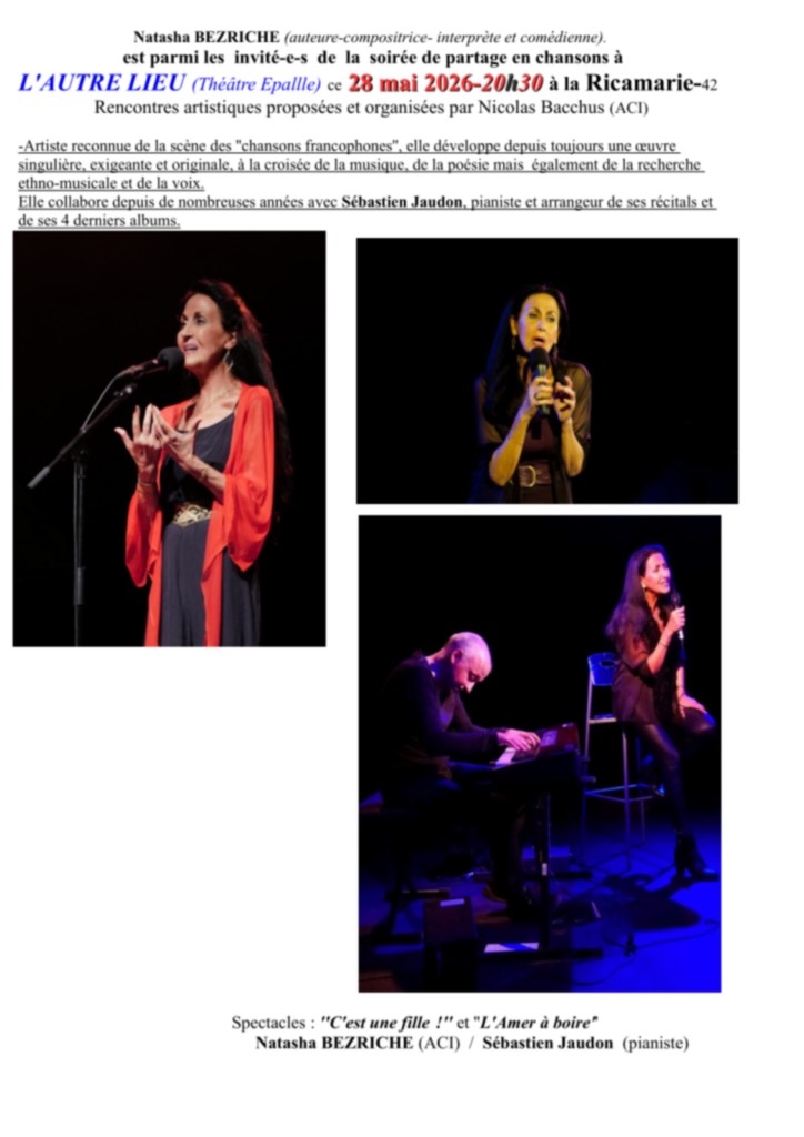 affiche du concert le 28/05/2026 à L’Épallle-théâtre - l’autre-lieu à La Ricamarie
