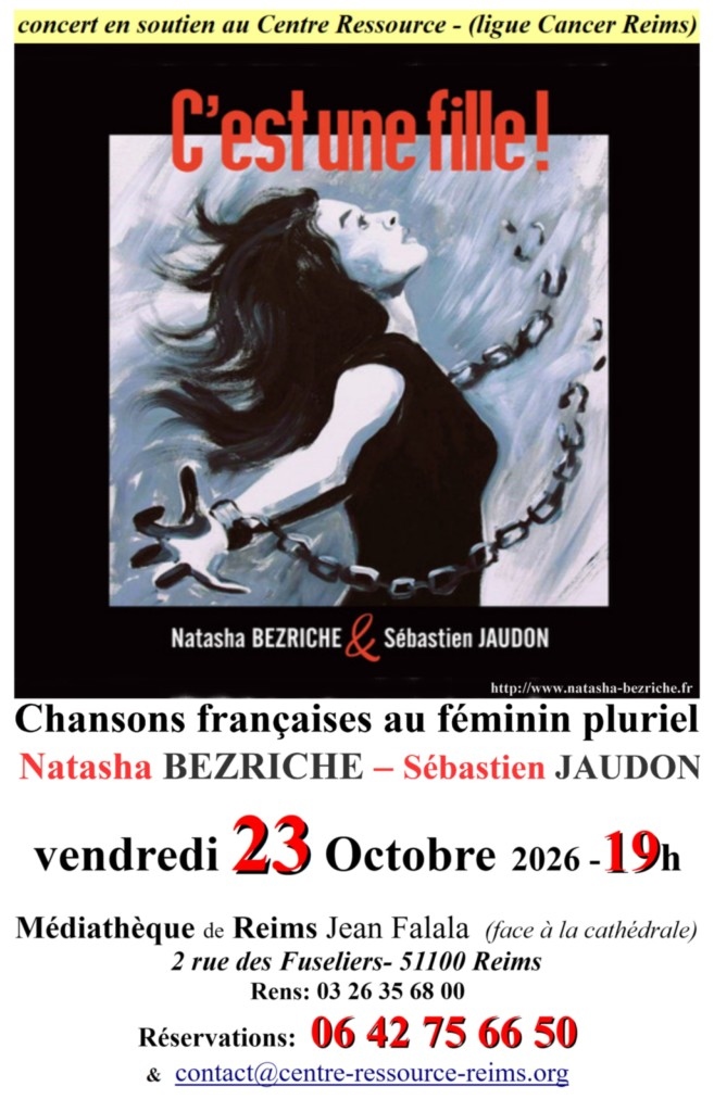 concert chansons françaises du 23 octobre 2026
