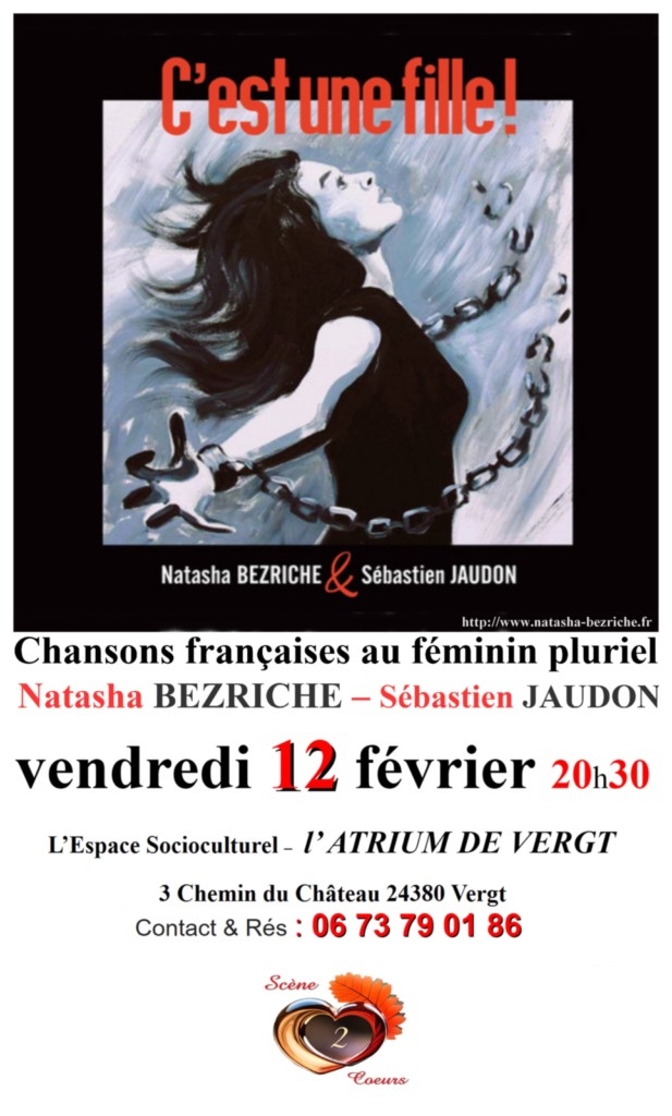 affiche chanson française du 12 février 2027