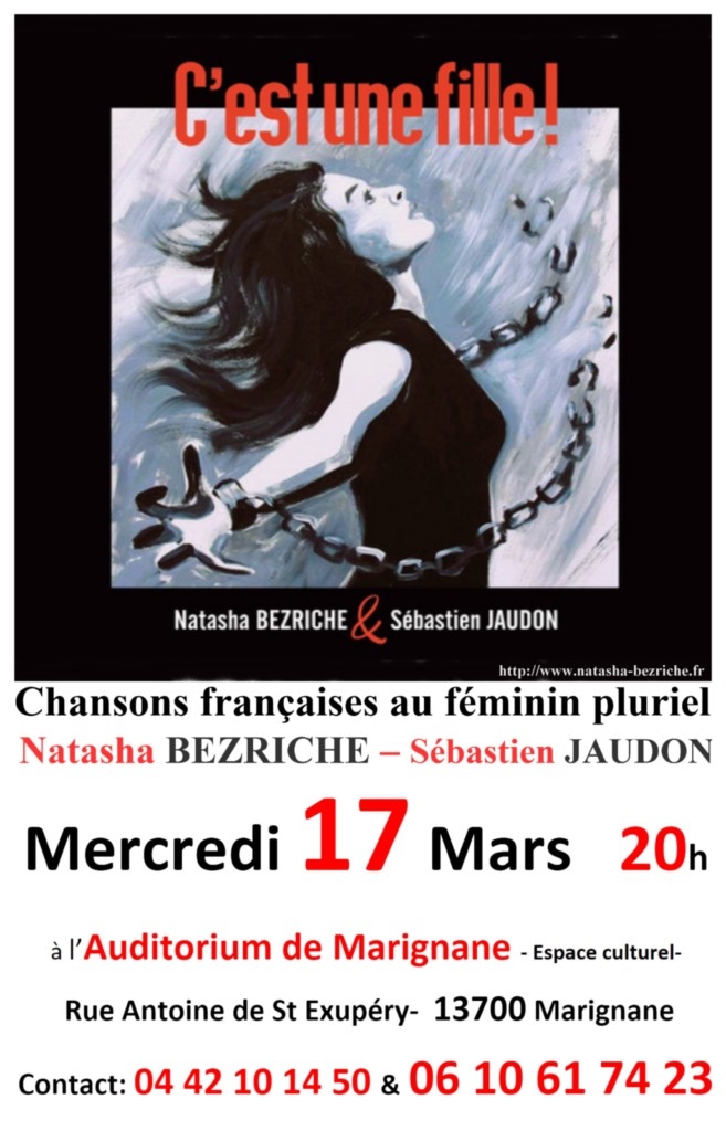 affiche chanson française du 17 mars 2027