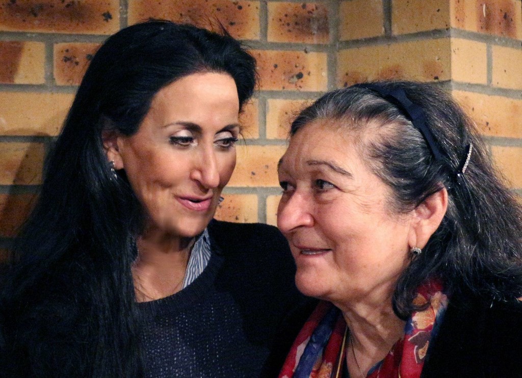 Marie-Christine Ferré avec Natasha Bezriche