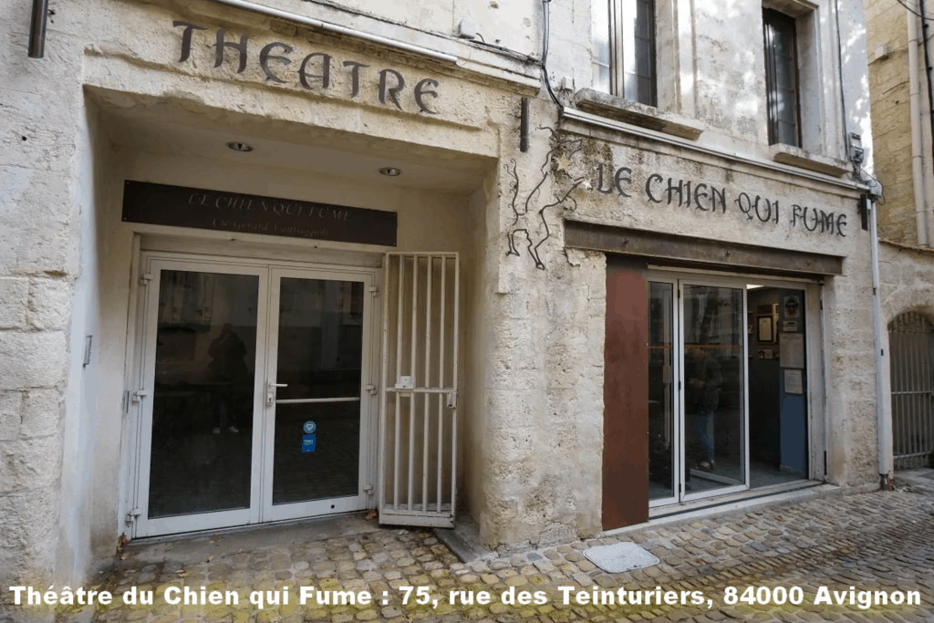 entrée du Théâtre du Chien Qui Fume