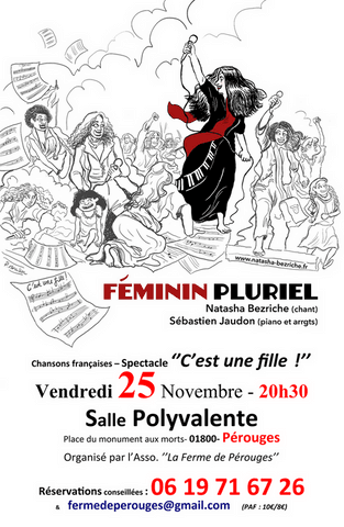 récital féminin pluriel 25/11/2022
