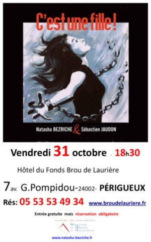 affiche concert chanson française du 31 octobre 2025