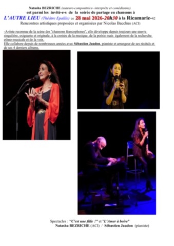 affiche du concert le 28/05/2026 à L’Épallle-théâtre - l’autre-lieu à La Ricamarie