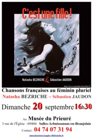 affiche chanson française du 20 septembre 2026