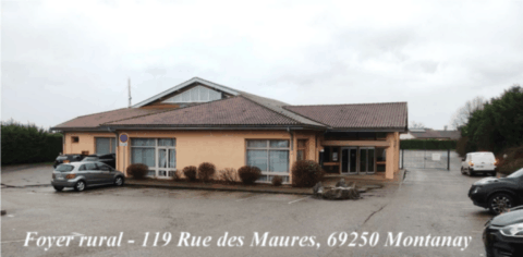 Façade du foyer rural de Montanay